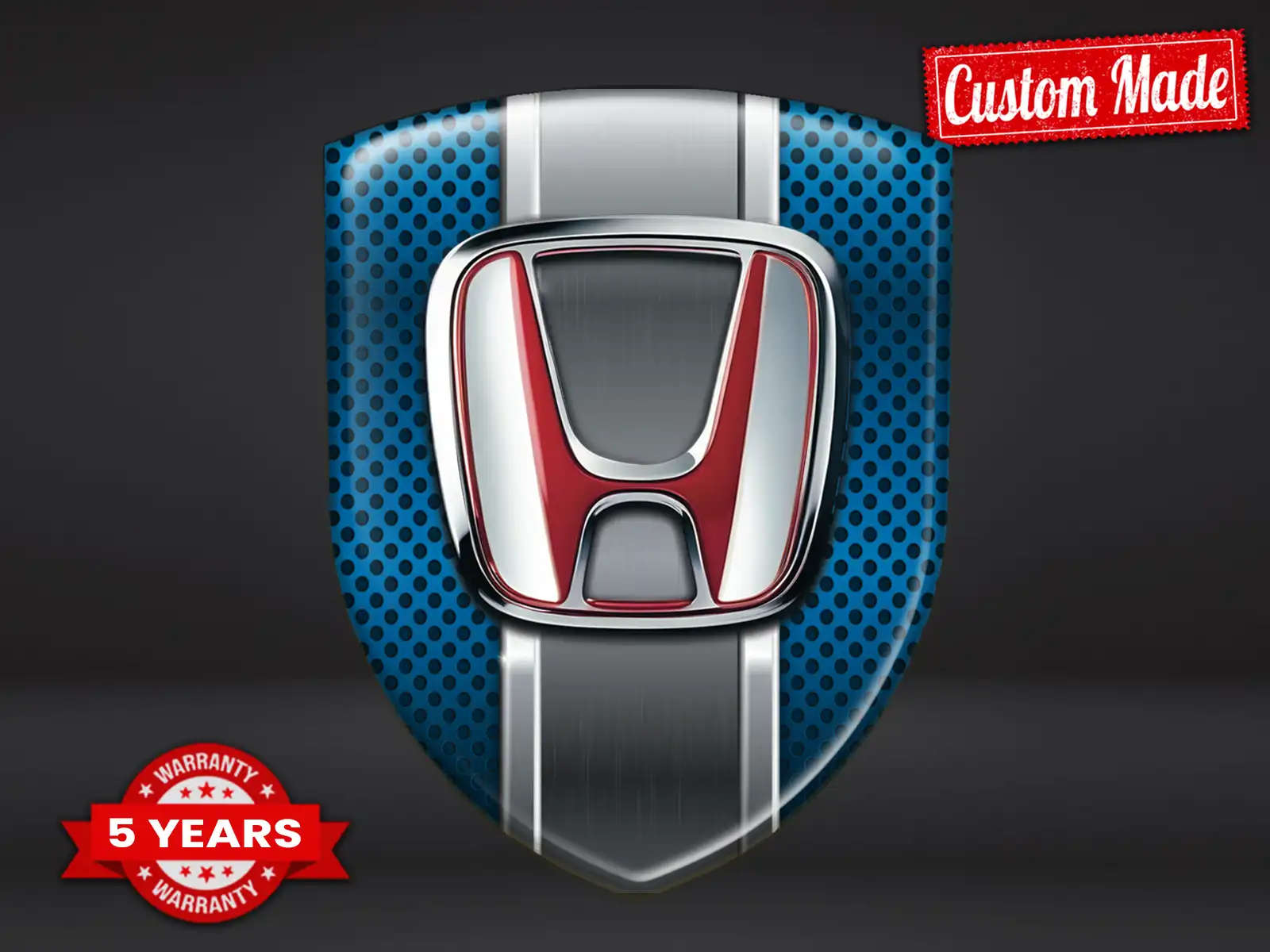 Honda Stickers Vitre Auto Édition Max Pro Chic Résistants